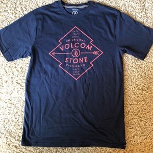 Youth boys blue Volcom shirt